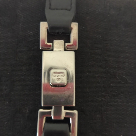 Gucci monogram logo silver lock wallet - Picture 4 of 13